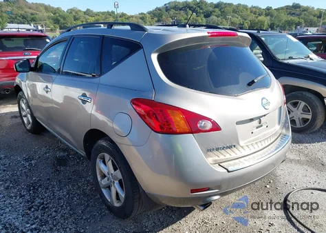 2010 Nissan Murano Sl from USA, damaged, VIN JN8AZ1MW9AW135138